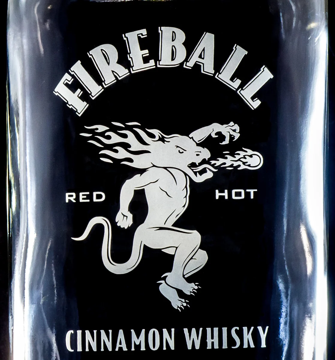 Fireball Gift Box bottle