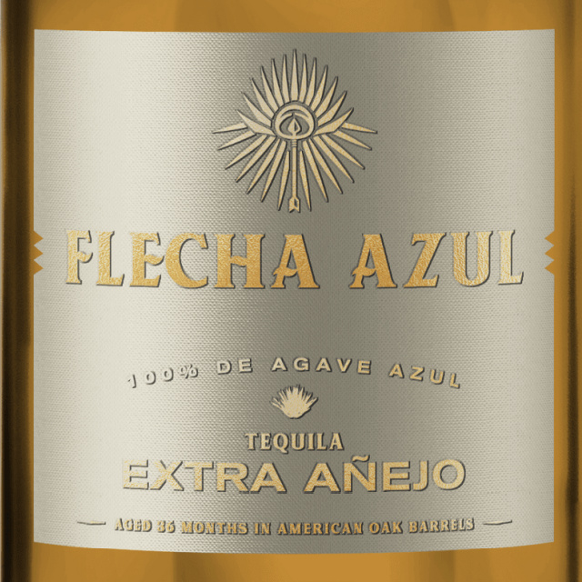 Flecha Azul Anejo bottle
