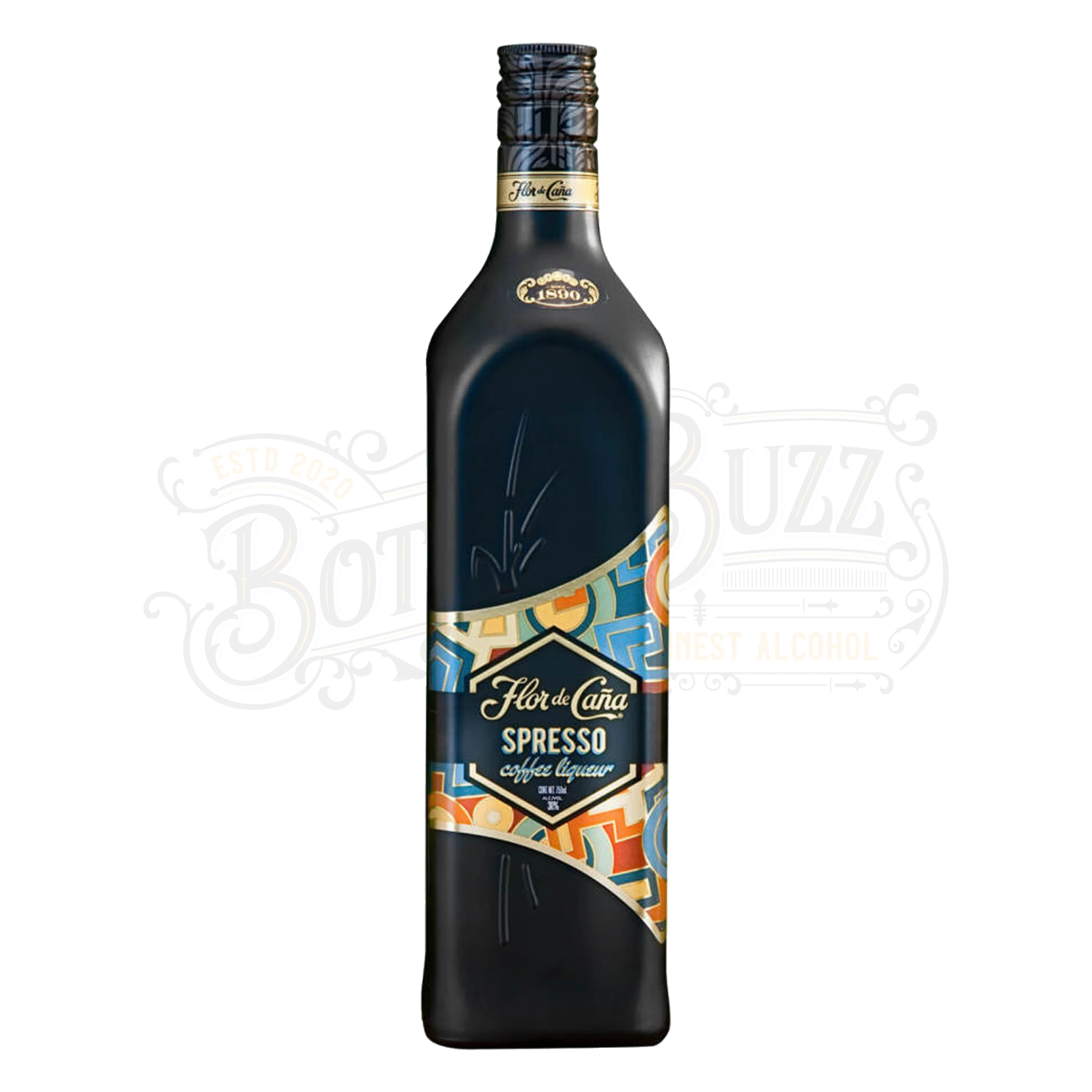 Flor De Cana Spresso Coffee Liqueur bottle