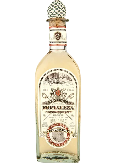 Fortaleza Tequila Reposado bottle