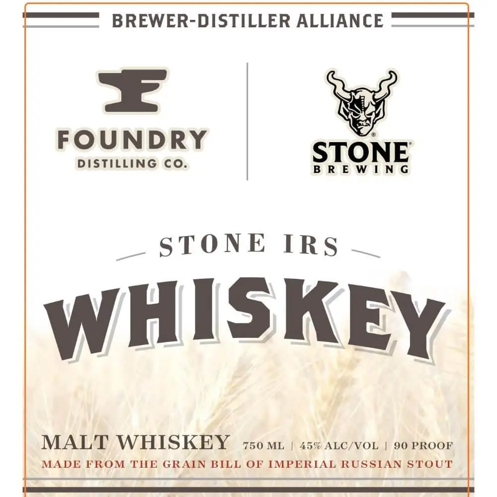 Foundry Single Malt Whiskey bottle