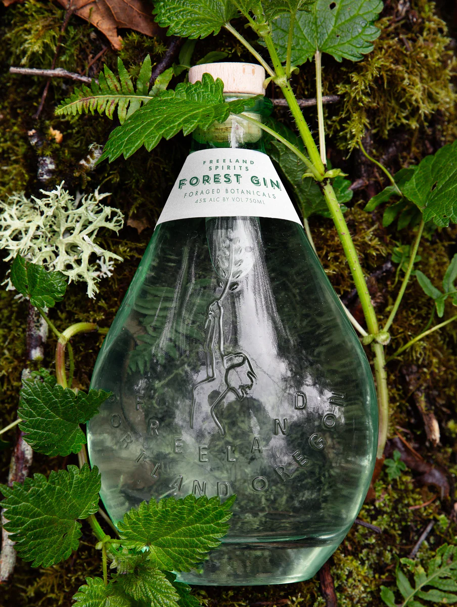 Freeland Spirits Forest Gin bottle