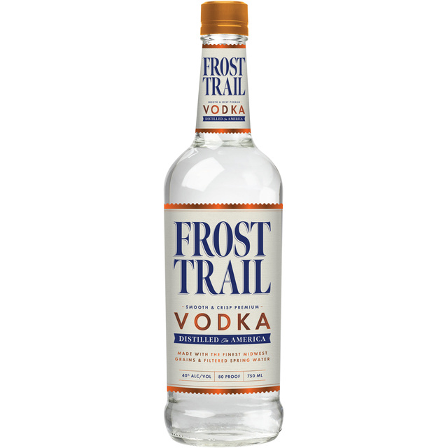 Frost Trail Vodka bottle