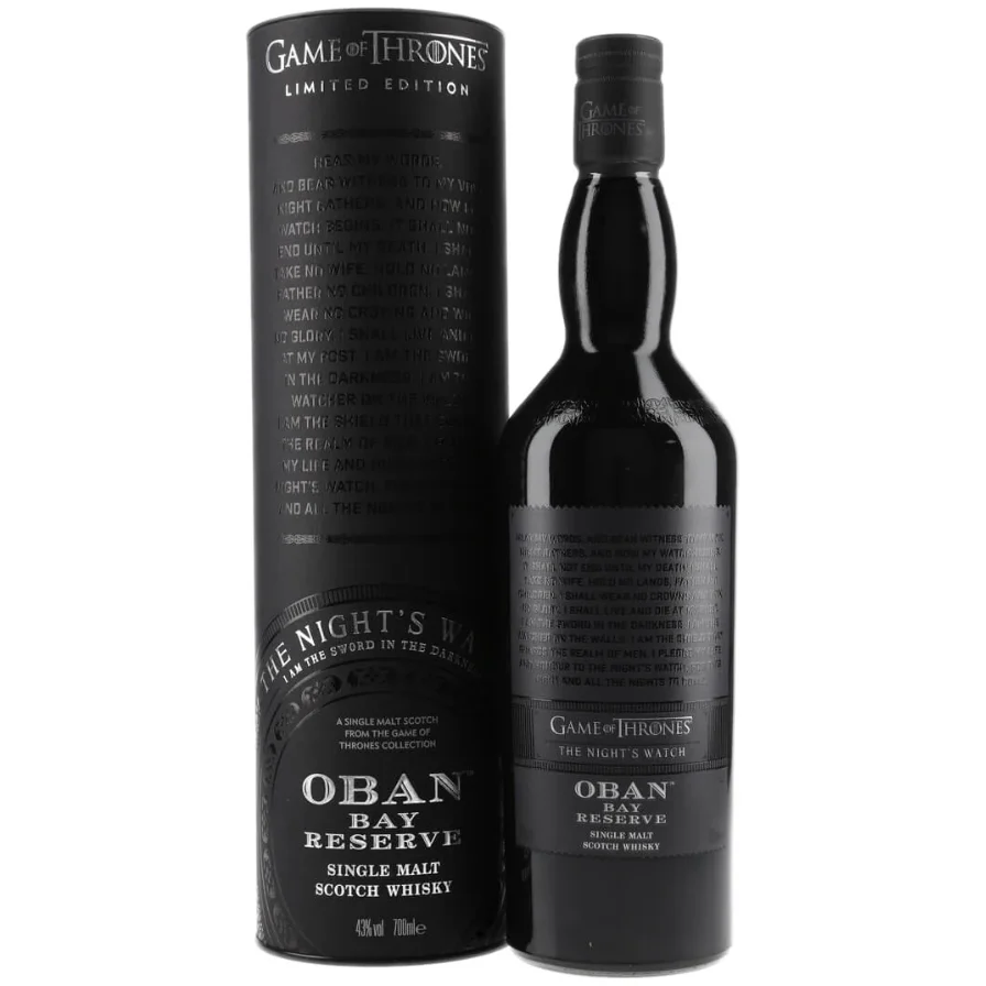 Game Of Thrones The Nights Watch - Oban Disco bottle
