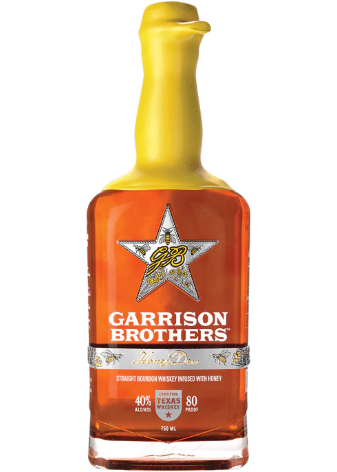 Garrison Brothers Honey Dew Straight Bourbon Whiskey bottle