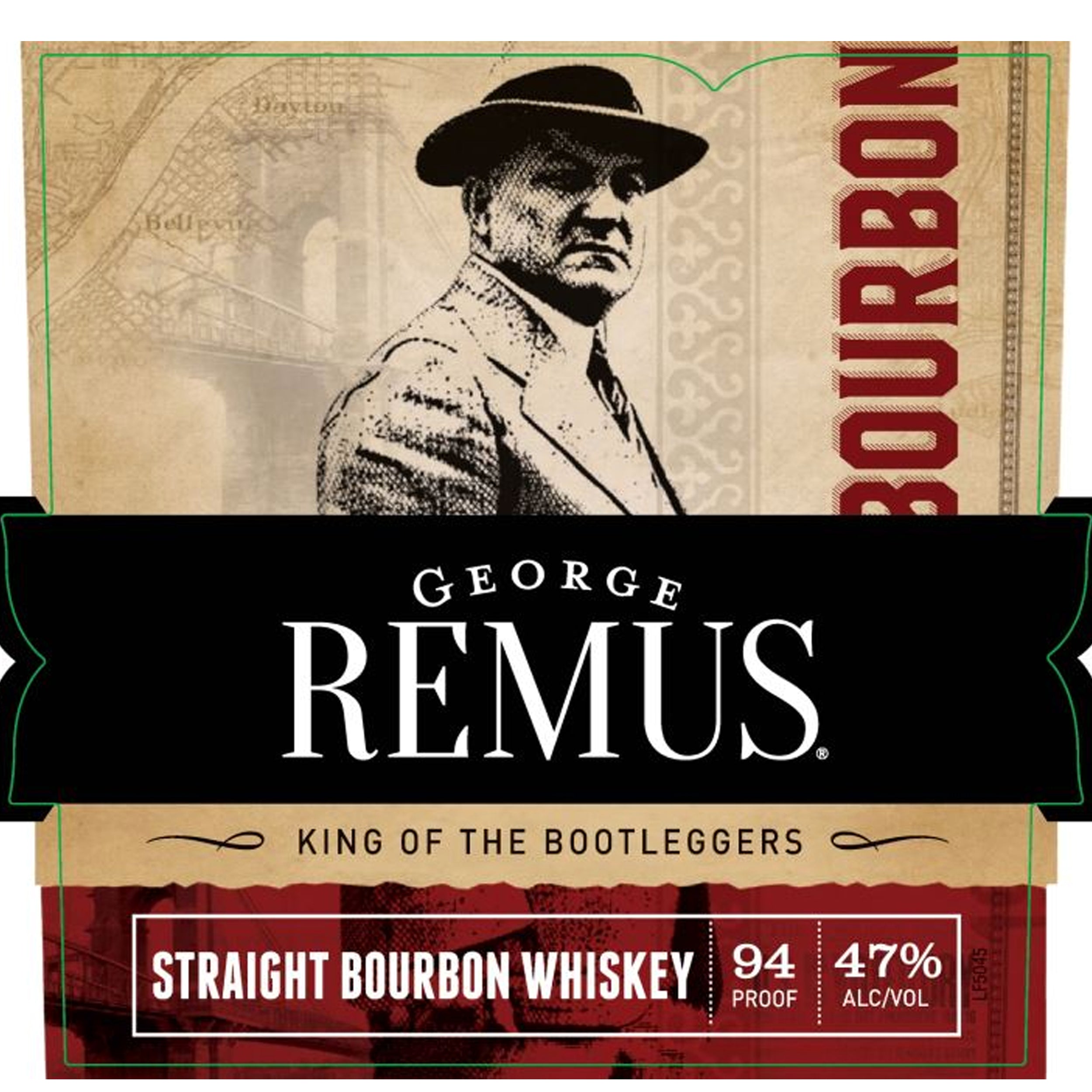 George Remus Straight Bourbon bottle