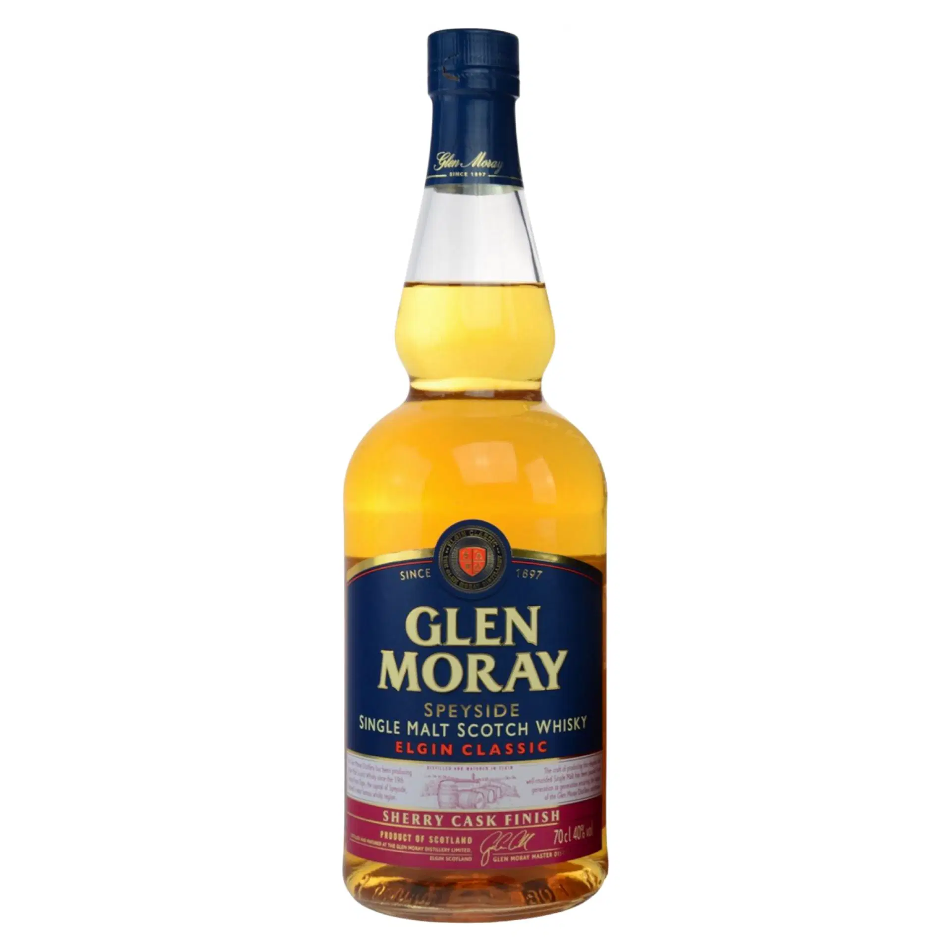 Glen Moray Sherry Cask Finish bottle