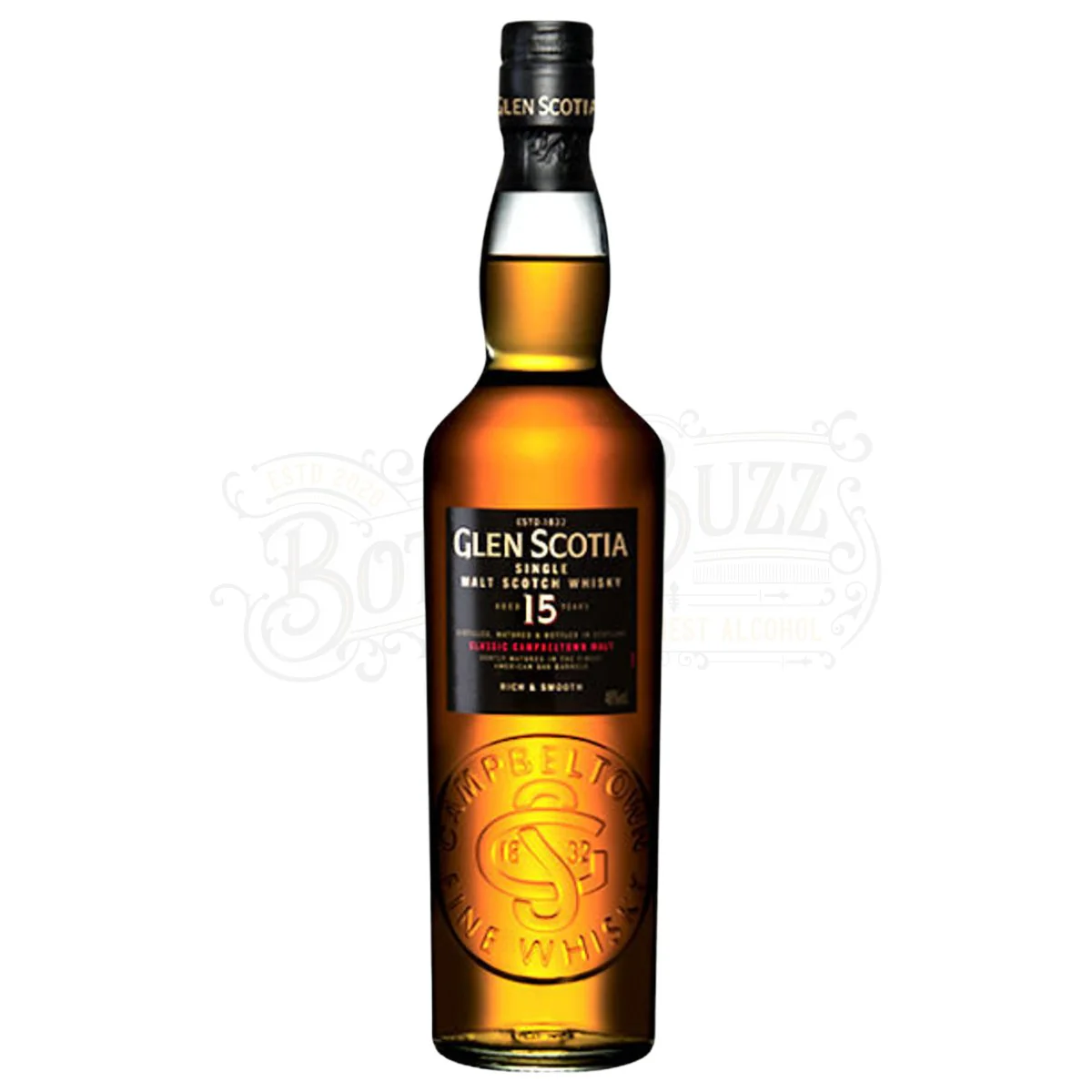 Glen Scotia 18Yr Single Malt Scotch Whisky bottle