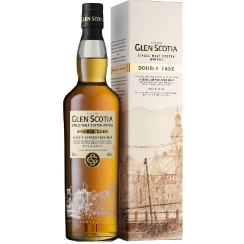 Glen Scotia Double Cask Single Malt Scotch Whisky bottle