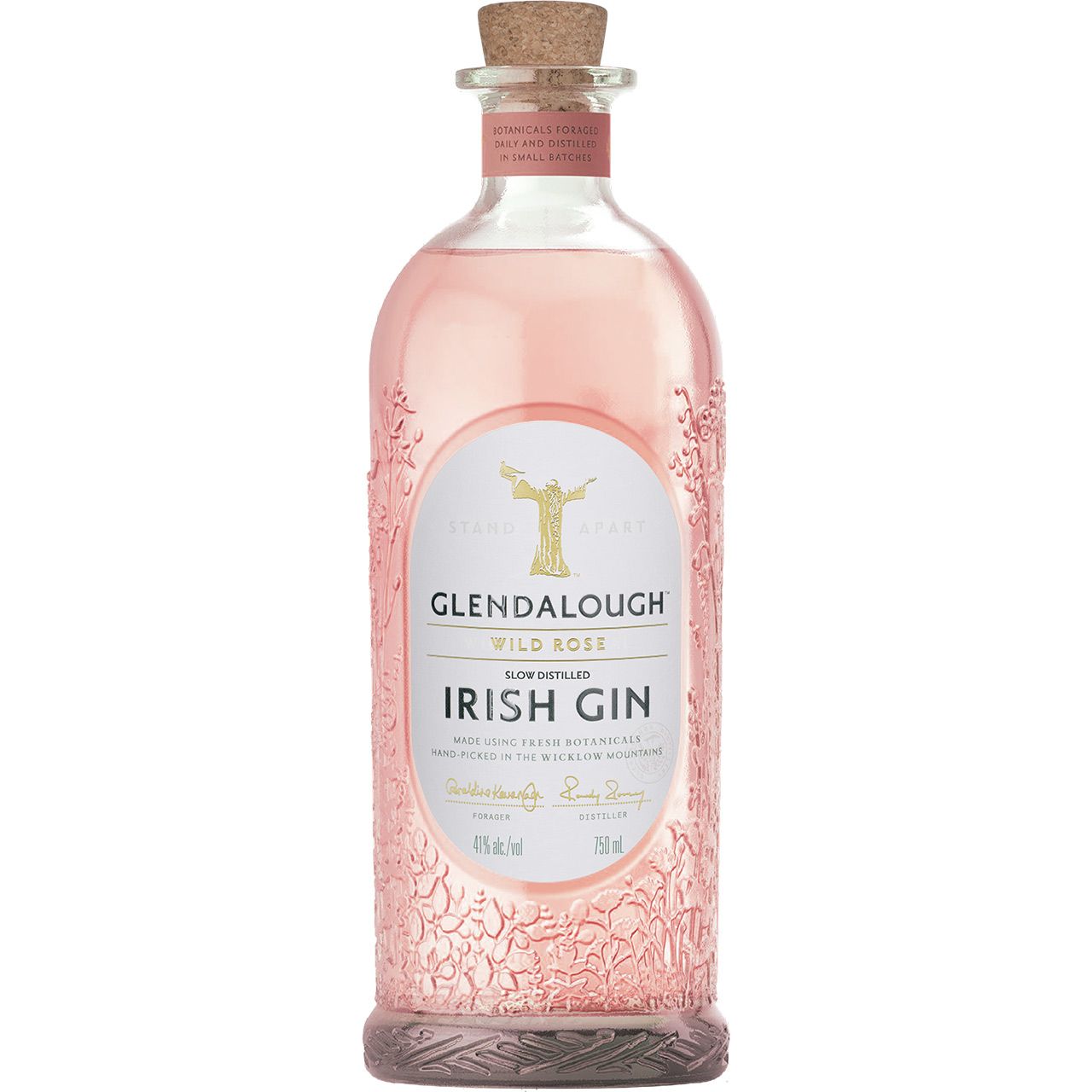 Glendalough Rose Gin bottle