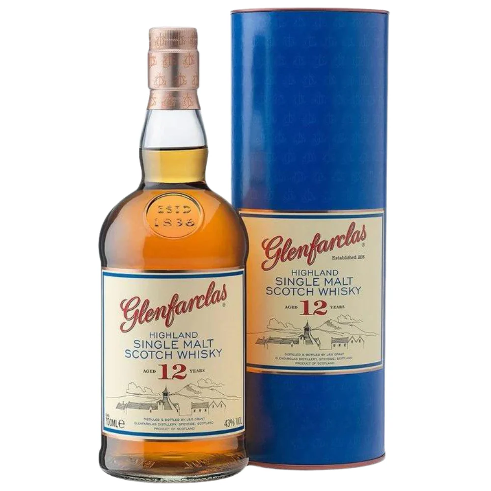Glenfarclas 12Yr Scotch bottle