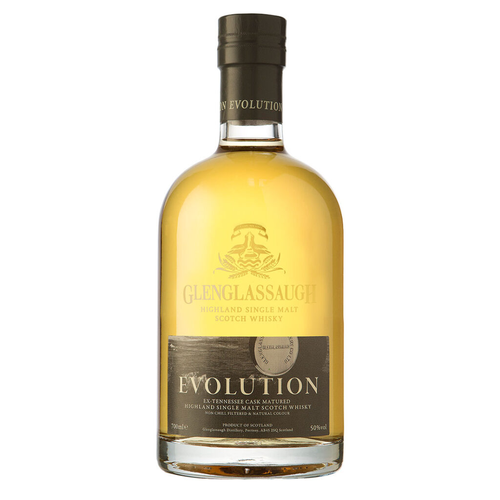Glenglassaugh Evolution Disco bottle