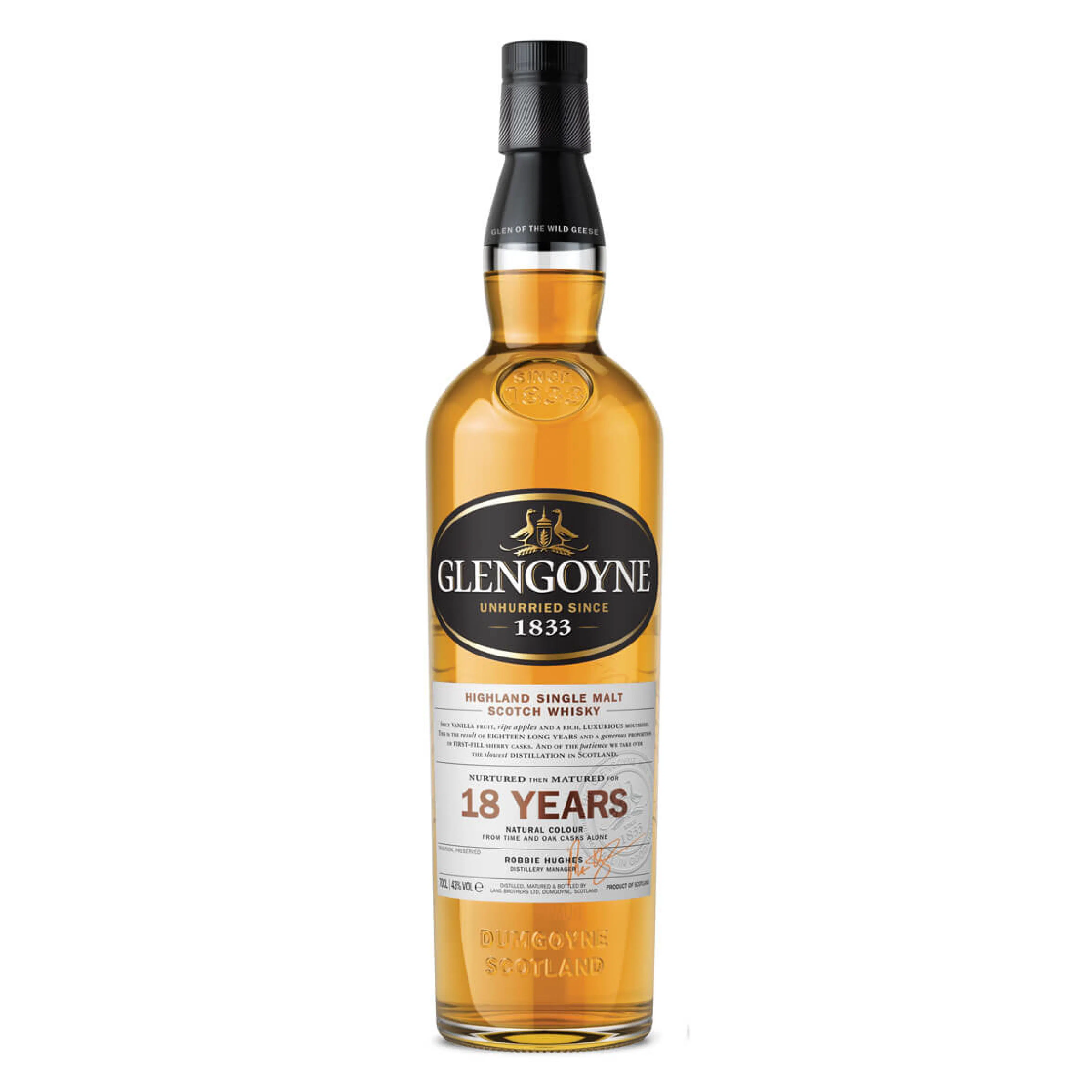 Glengoyne 18Yr Disco bottle
