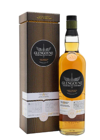 Glengoyne Cask Strength Single Malt Scotch bottle