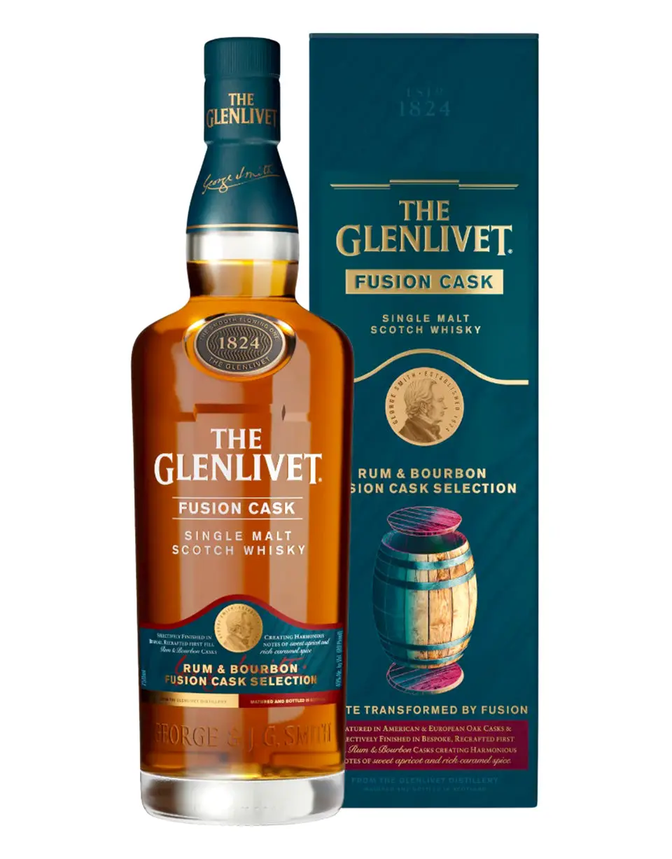 Glenlivet Fusion Cask bottle