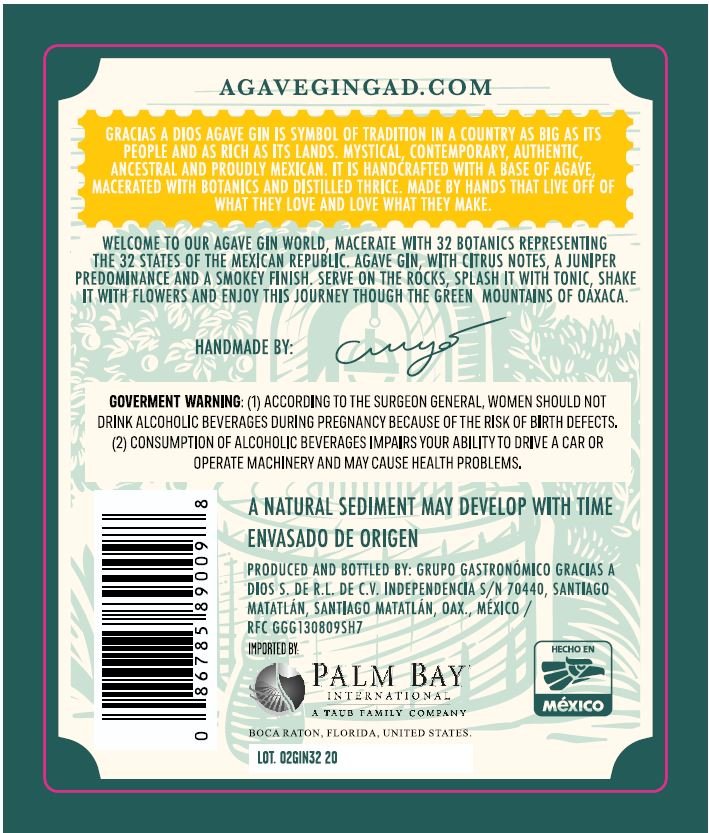 Gracias A Dios Gin 32 Botanicals bottle