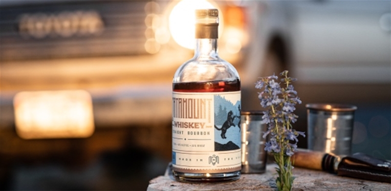 Grand Teton Catamount Straight Bourbon Whiskey bottle