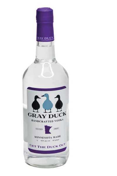 Gray Duck Vodka bottle