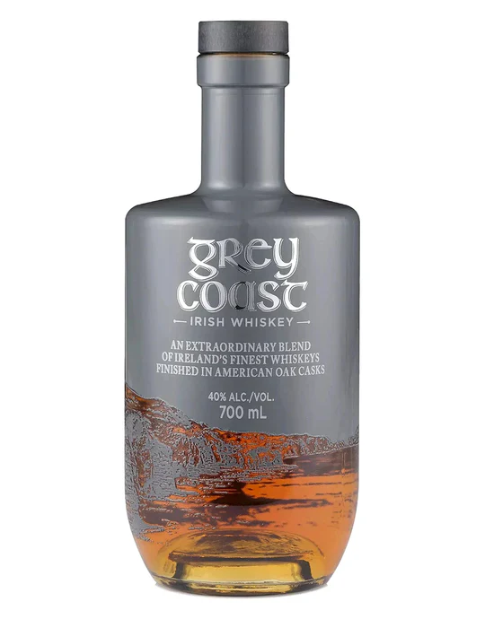 Grey Coast Irish Whiskey Disco bottle