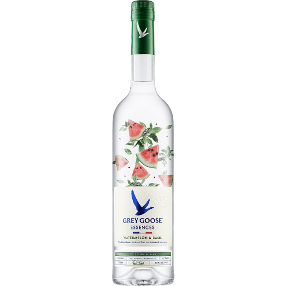Grey Goose Essences Watermelon & Basil bottle