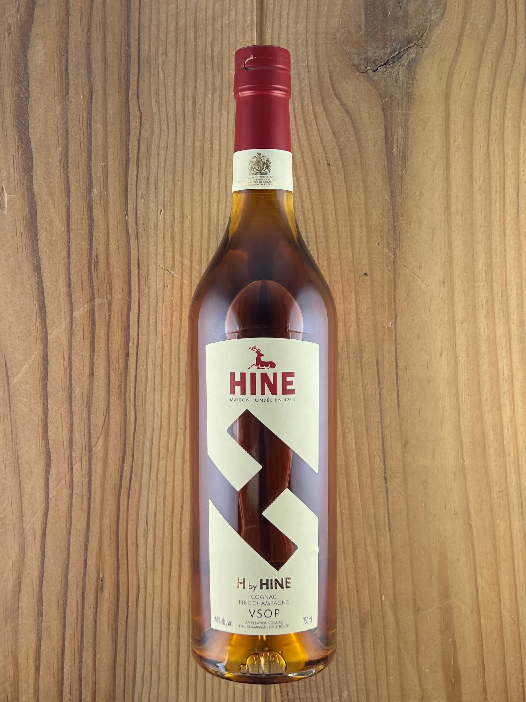 H By Hine Vsop Cognac bottle