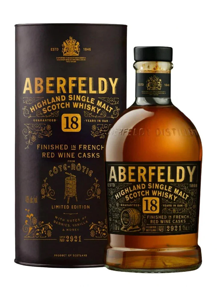 Ha Aberfeldy 18Yr bottle