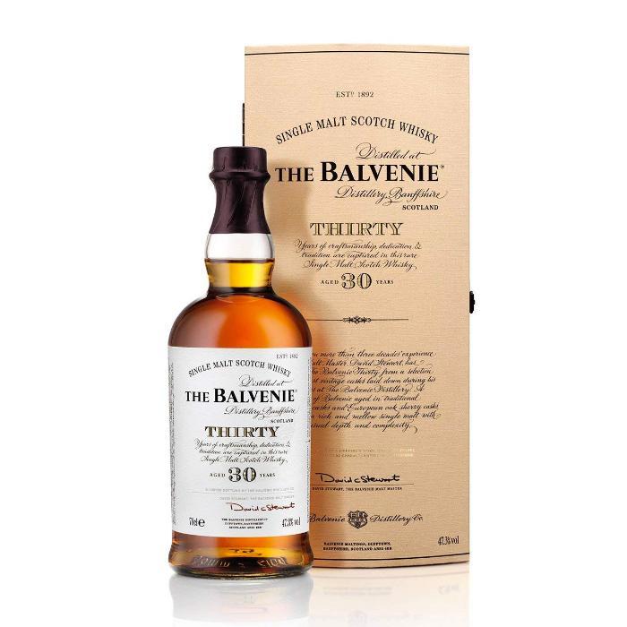 Ha Balvenie 30Yr bottle