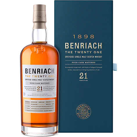 Ha Benriach 21 Year bottle