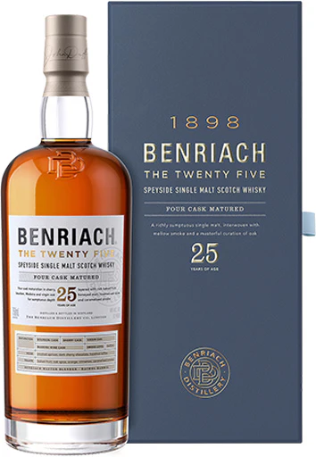 Ha Benriach 25 Year bottle