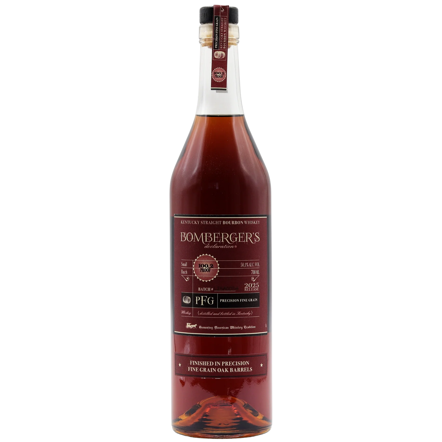 Ha Bombergers Precision Fine Grain Declaration Bourbon Whisk bottle