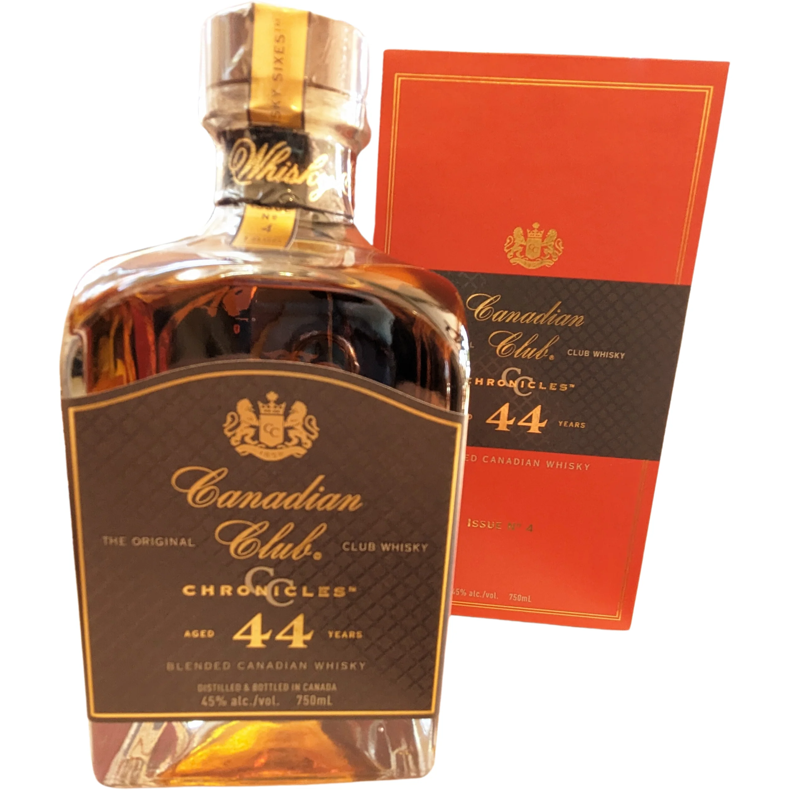 Ha Canadian Club 43Yr Chronicles bottle