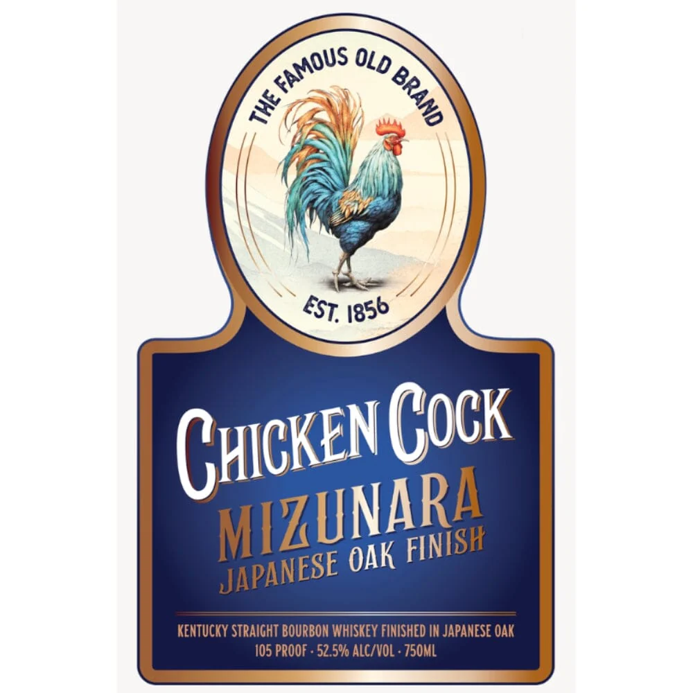 Ha Chicken Cock Mizunara Japanese Oak Finish bottle