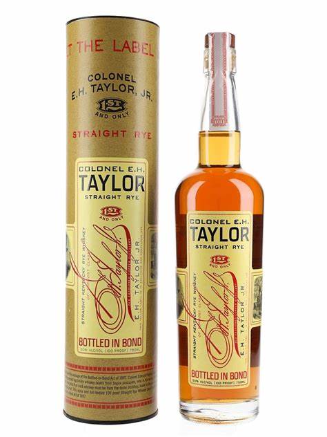 Ha Eh Taylor Jr Straight Rye bottle