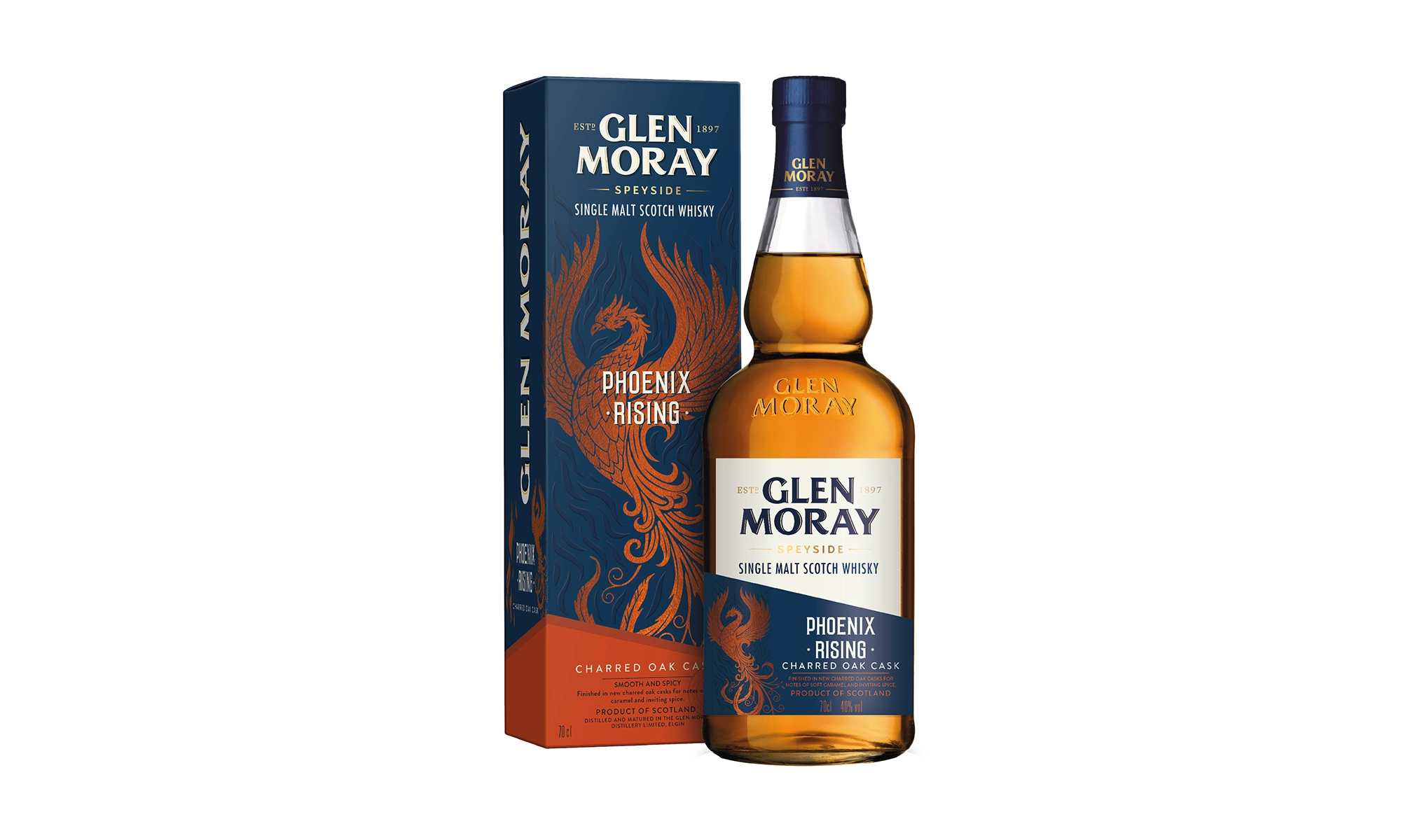 Ha Glen Moray Phoenix Rising bottle