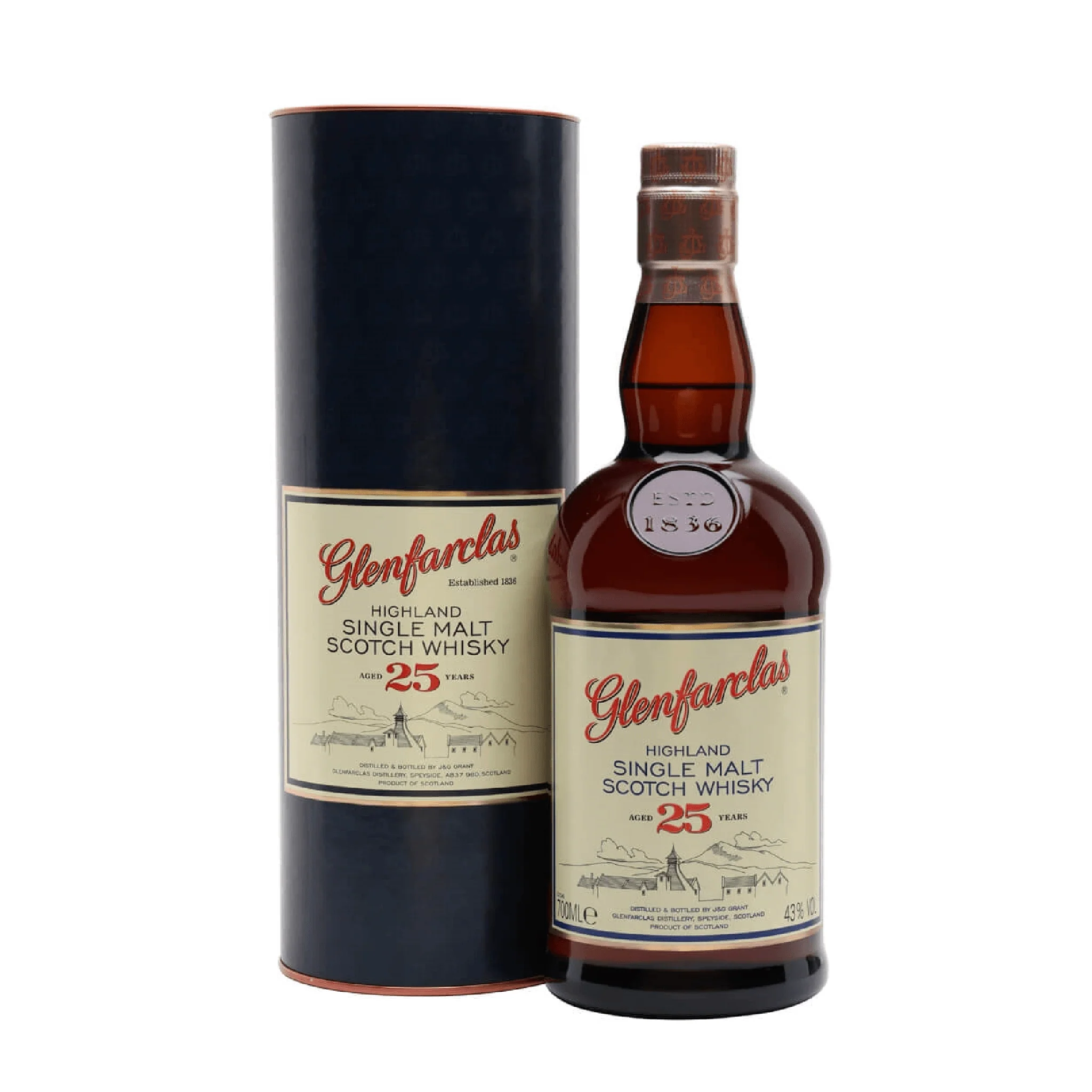 Ha Glenfarclas 35Yr Scotch bottle