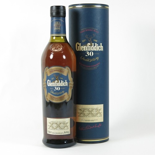 Ha Glenfiddich 30Yr bottle