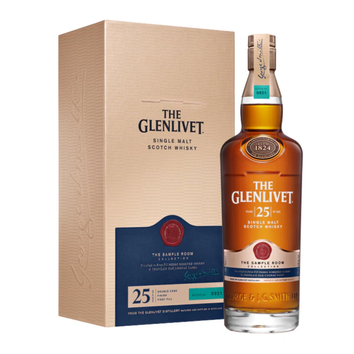 Ha Glenlivet 25Yr bottle