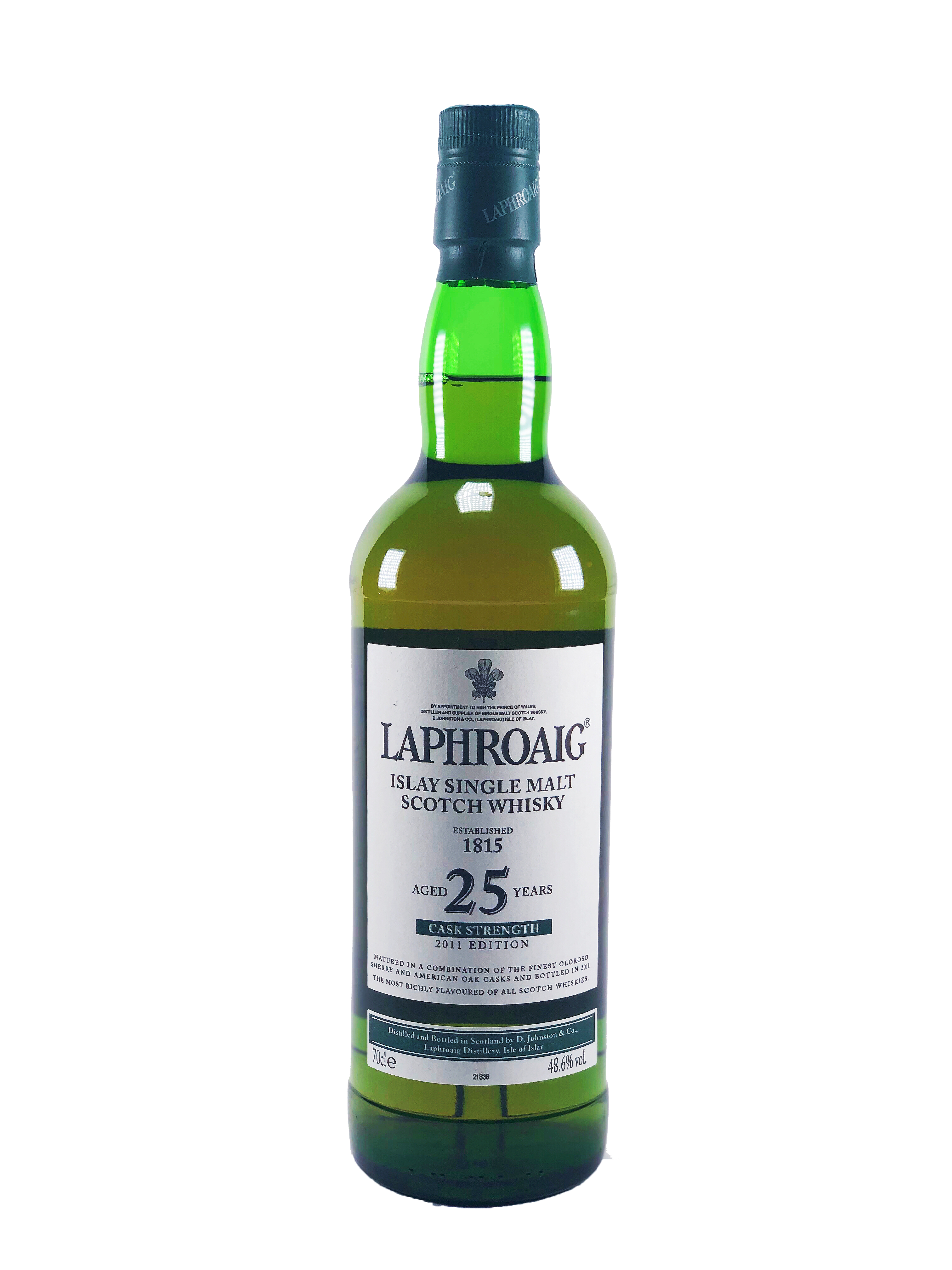 Ha Laphroaig 25Yr Cask Strength bottle
