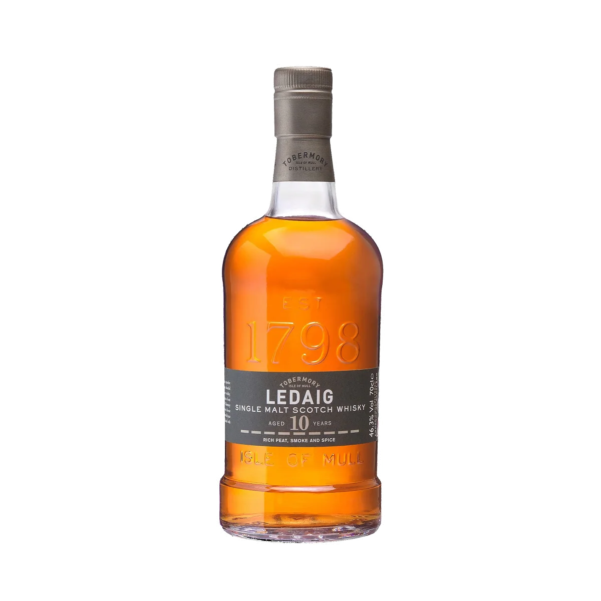 Ha Ledaig 10Yo Single Malt Scotch bottle