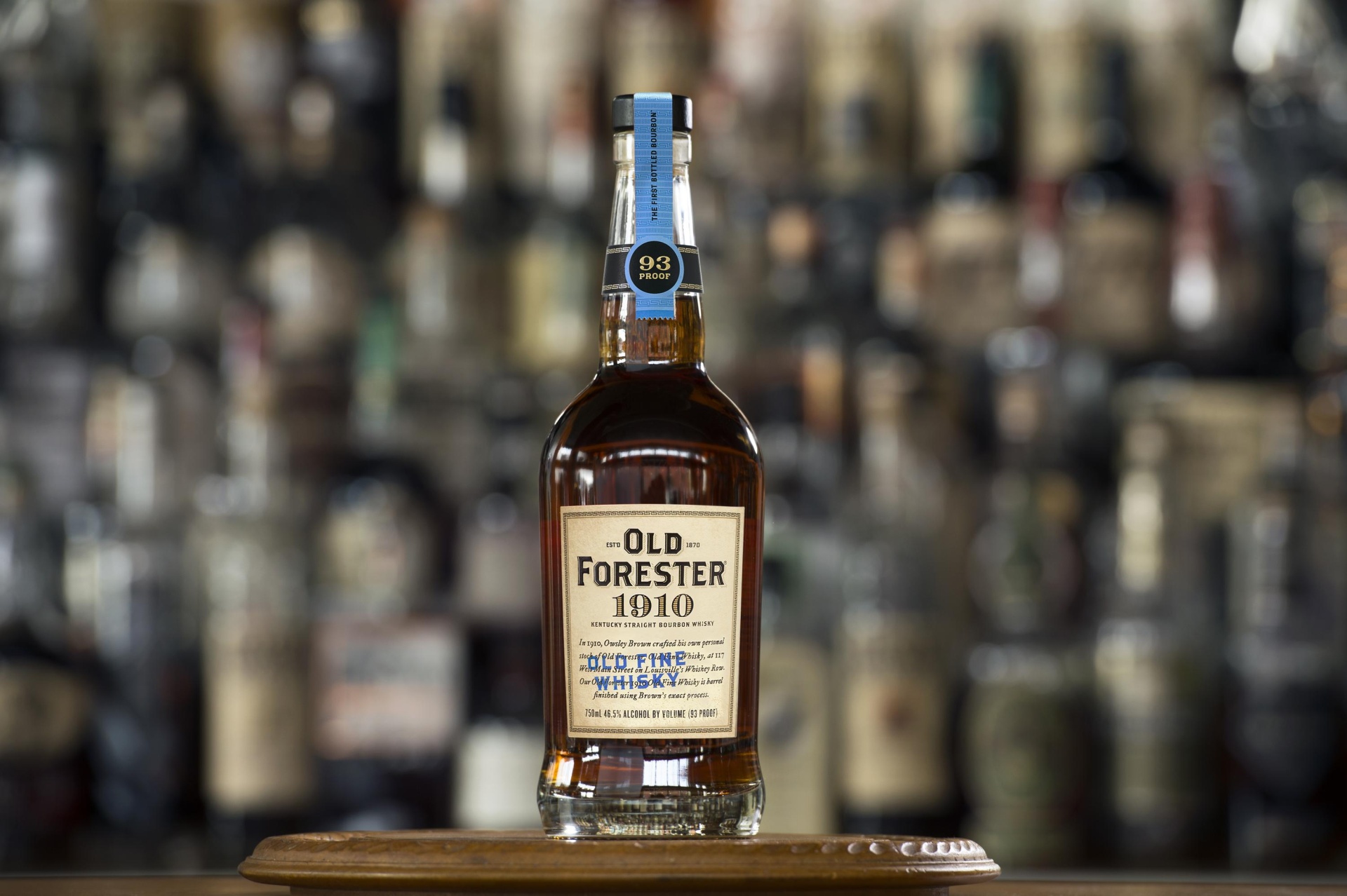 Ha Old Forester 1910 Whisky Row Series bottle