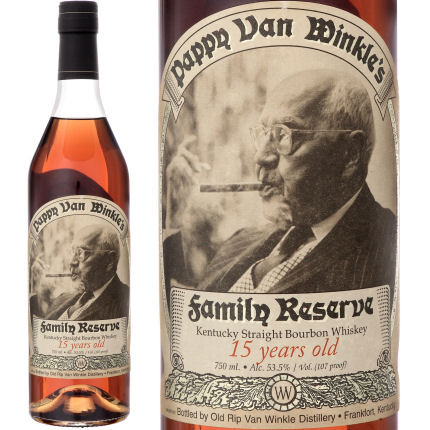 Ha Old Rip Van Winkle 15Yr (Pappy) bottle