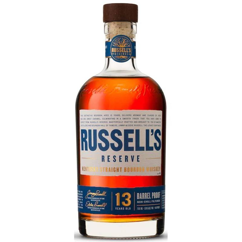 Ha Russells Reserve 13Yr Barrel Proof bottle