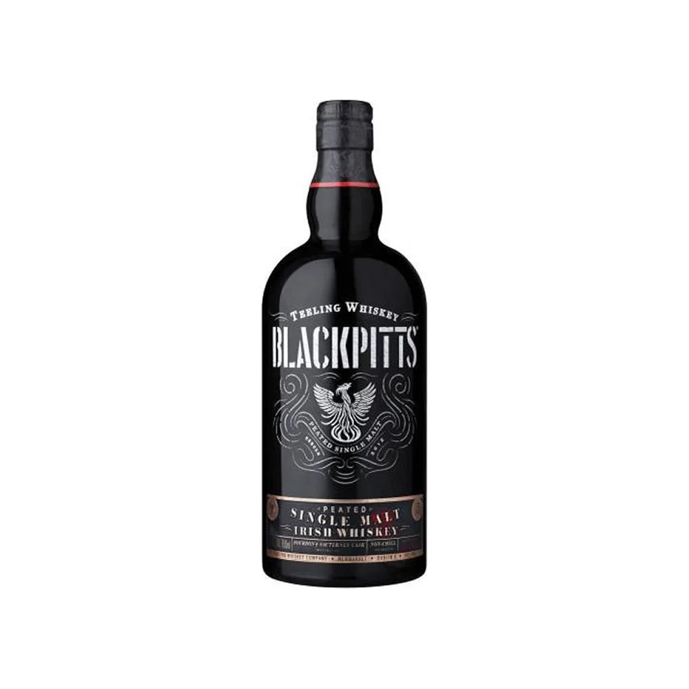 Ha Teeling Blackpitts Peated Single Malt bottle