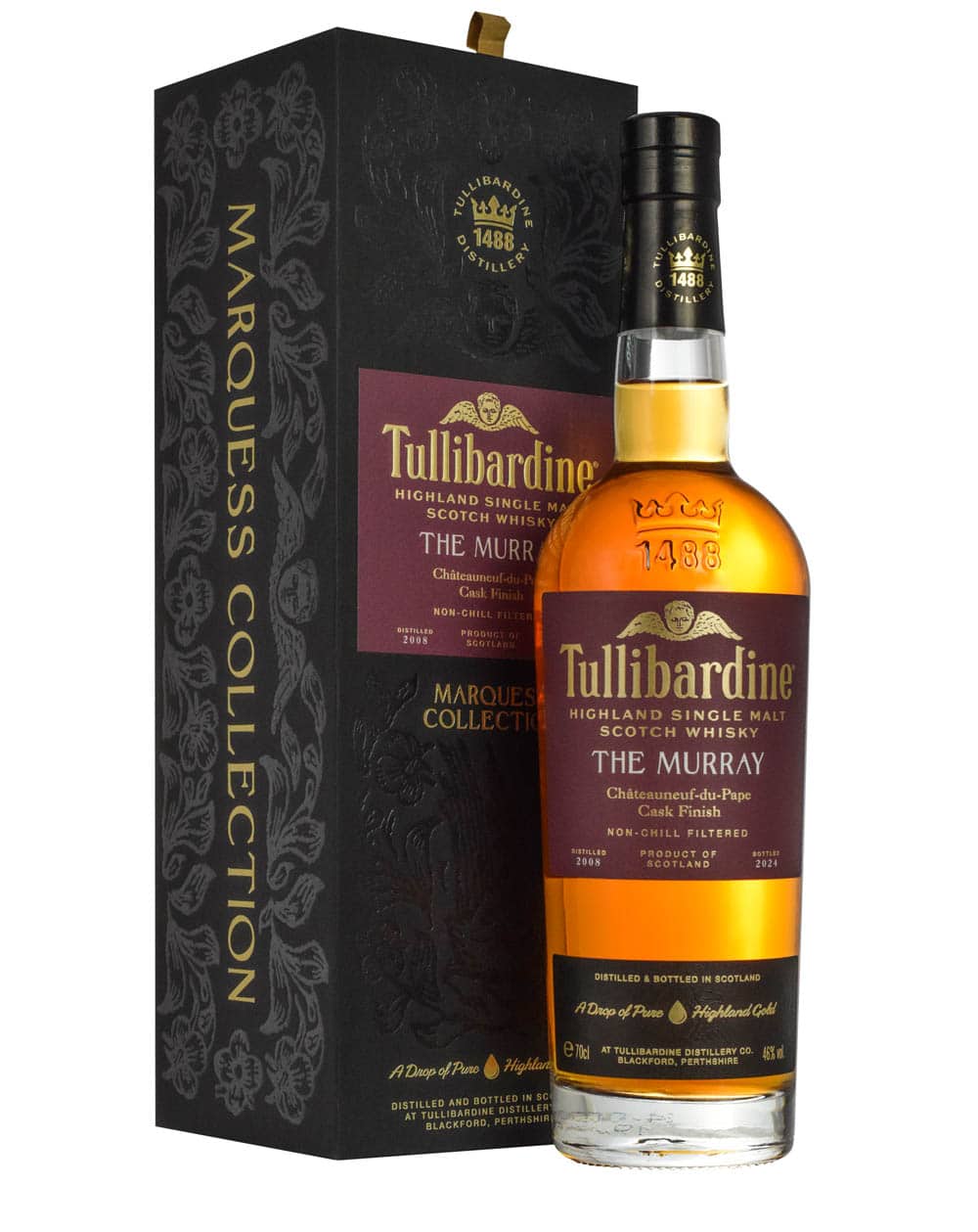 Ha Tullibardine 2008 Chateauneuf Du Pape Cask Finish 15 Year bottle