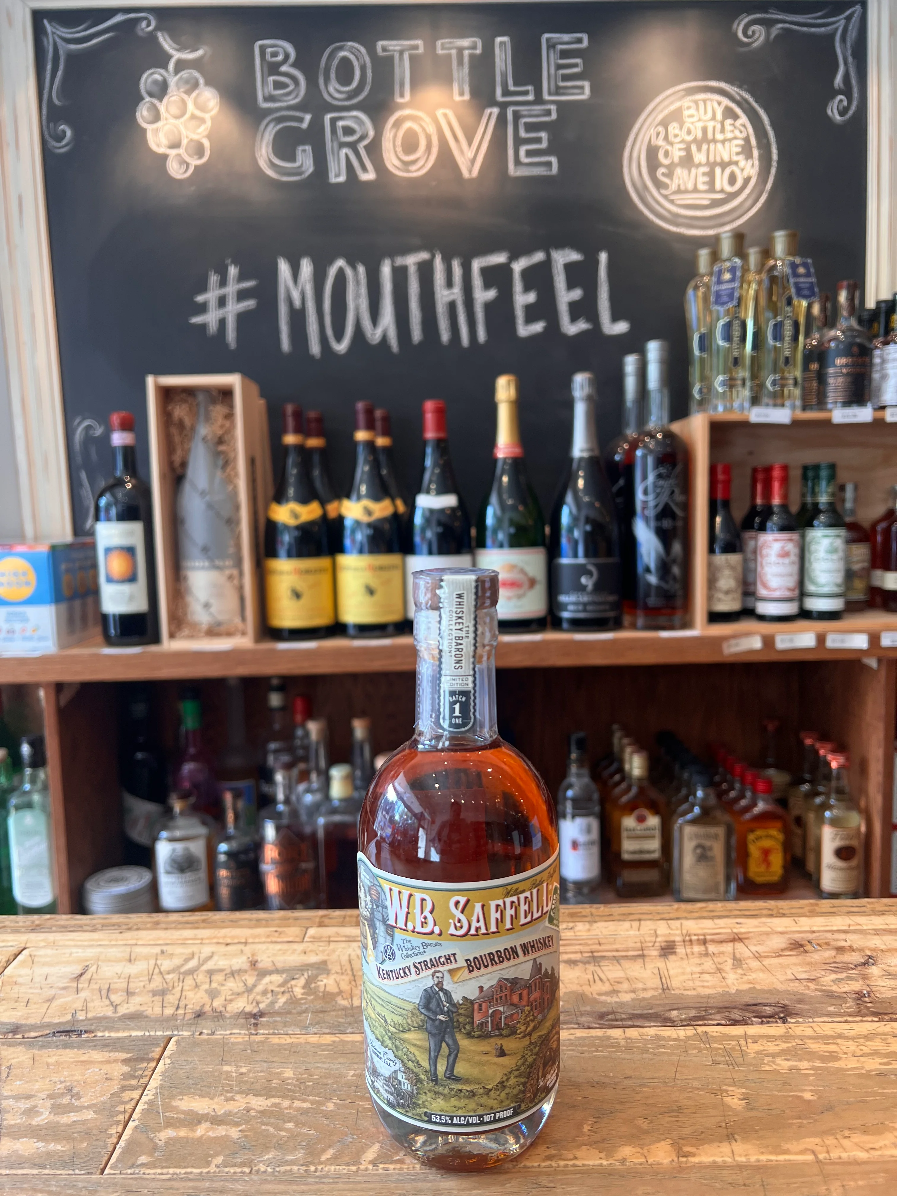 Ha Wb Saffell bottle