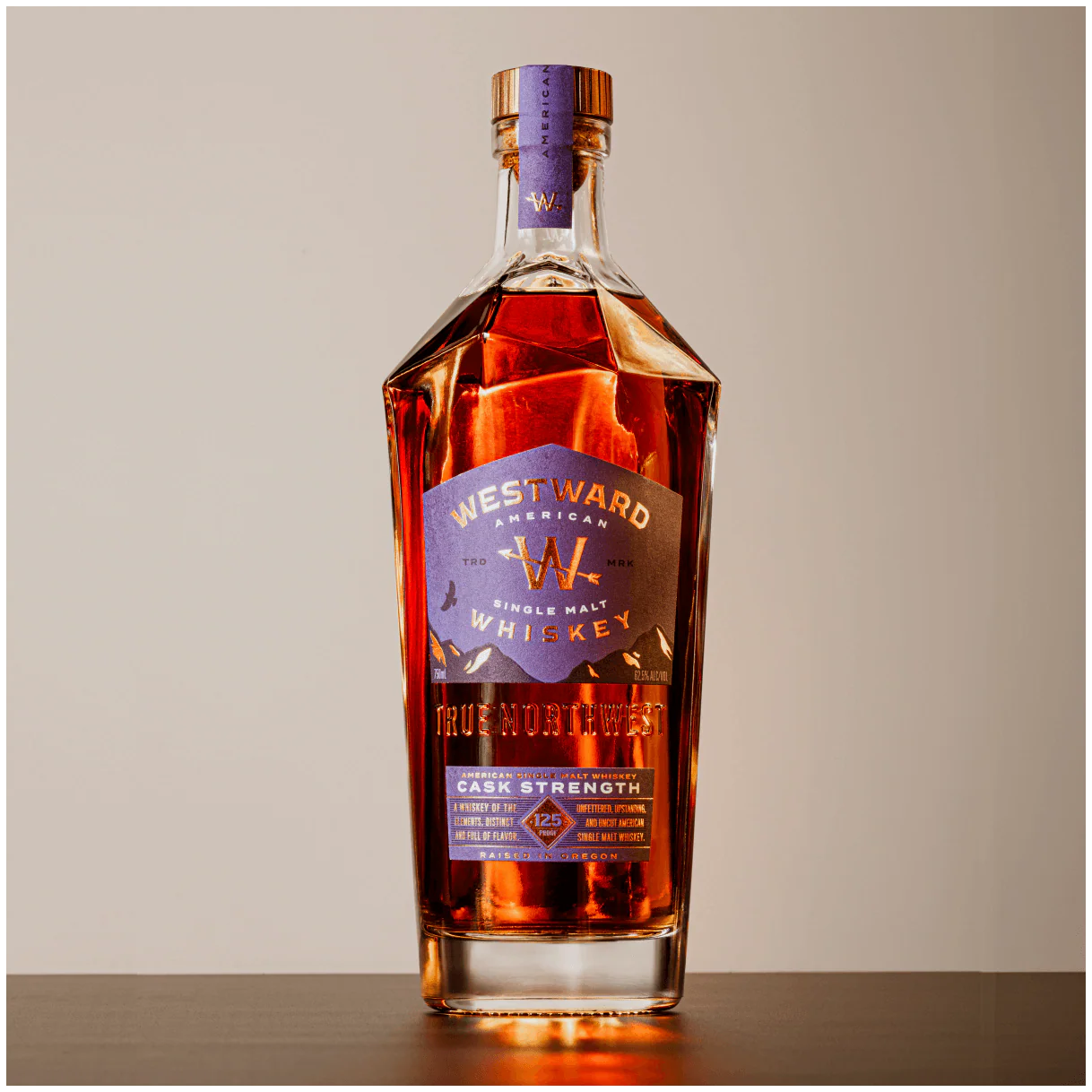 Ha Westward Cask Strength 125 Whiskey bottle