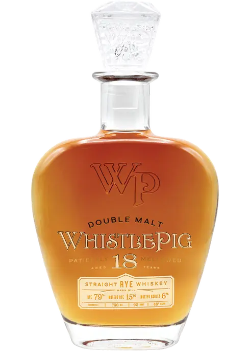 Ha Whistlepig 18Yr Double Malt Whiskey bottle