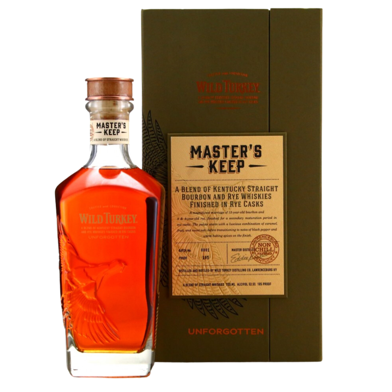 Ha Wild Turkey Masters Keep Bib 17Yr bottle