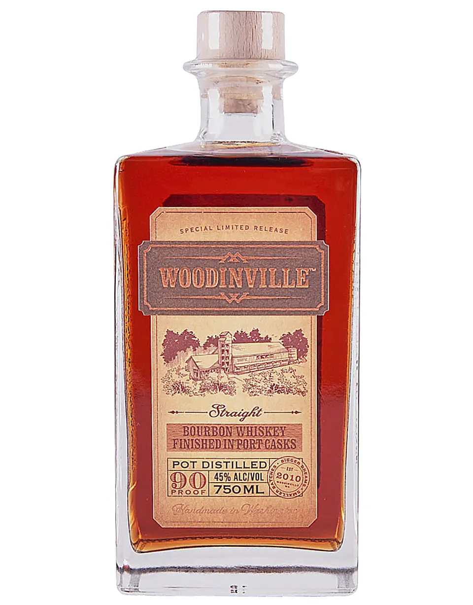 Ha Woodinville Applewood Finished Bourbon bottle