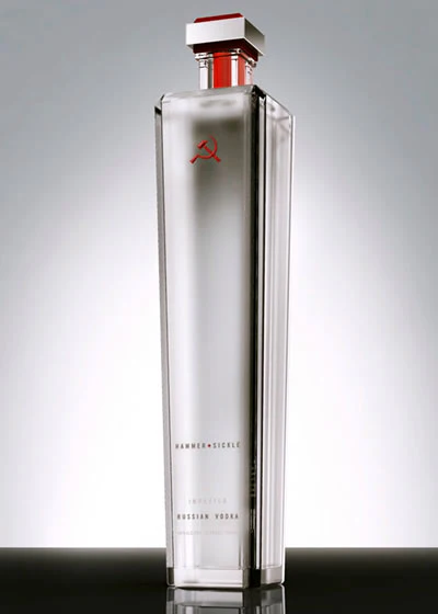 Hammer + Sickle Vodka No Vor bottle
